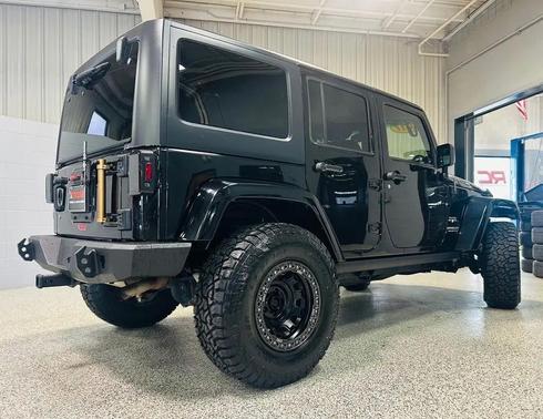 Black Clearcoat 2017 Jeep Wrangler Unlimited Sahara
