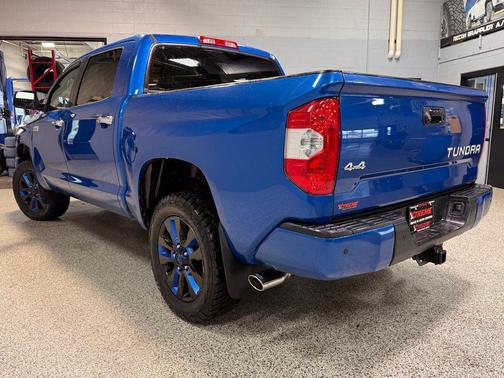 Blazing Blue Pearl 2018 Toyota Tundra Platinum