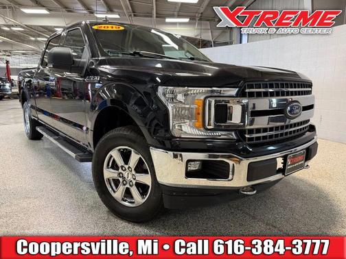 Agate Black Metallic 2019 Ford F-150 XLT
