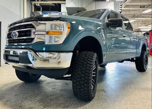 Blue 2023 Ford F-150 XLT