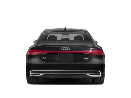 White 2019 Audi A7 55 Premium