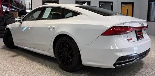 White 2019 Audi A7 55 Premium