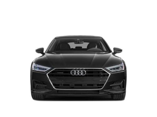 White 2019 Audi A7 55 Premium