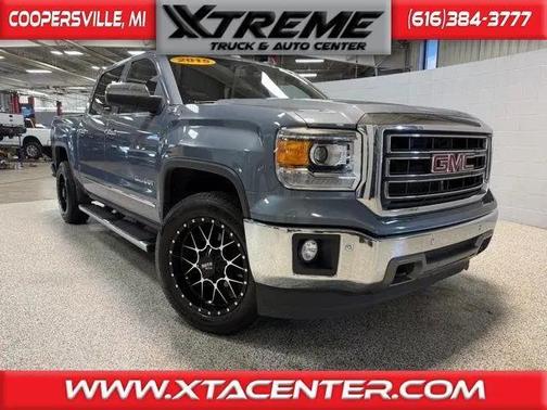 Gray 2015 GMC Sierra 1500 SLT