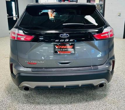 Gray 2021 Ford Edge Titanium