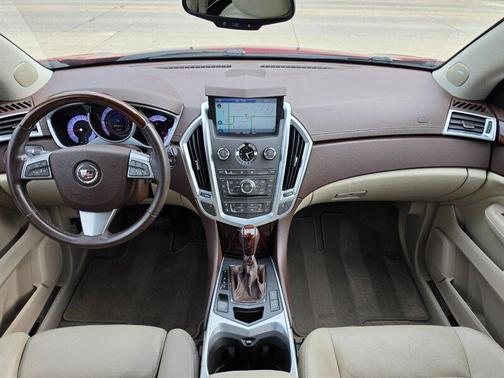 Crystal Red Tintcoat 2011 Cadillac SRX Luxury Collection