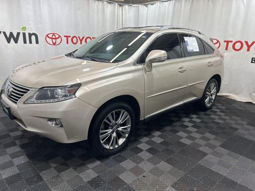 Satin Cashmere Metallic 2013 Lexus RX 350 Base