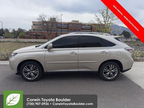 Satin Cashmere Metallic 2013 Lexus RX 350 Base