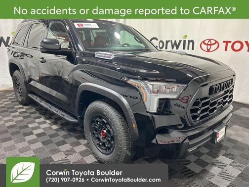 Midnight Black Metallic 2026 Toyota Sequoia TRD Pro