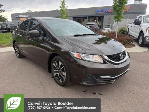 Kona Coffee Metallic 2014 Honda Civic EX