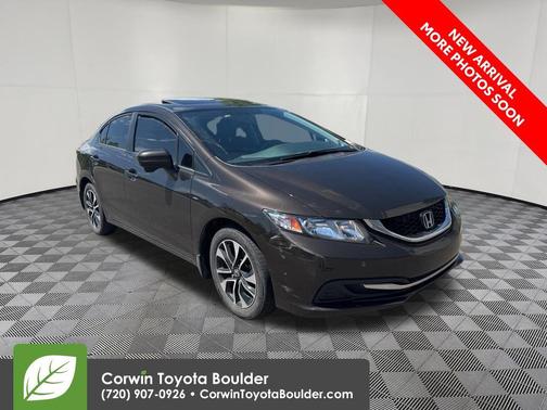 Kona Coffee Metallic 2014 Honda Civic EX