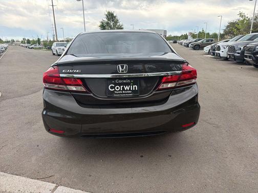 Kona Coffee Metallic 2014 Honda Civic EX