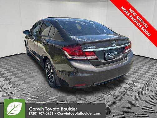 Kona Coffee Metallic 2014 Honda Civic EX