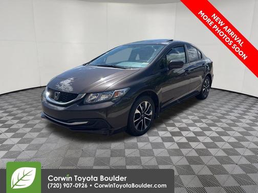 Kona Coffee Metallic 2014 Honda Civic EX