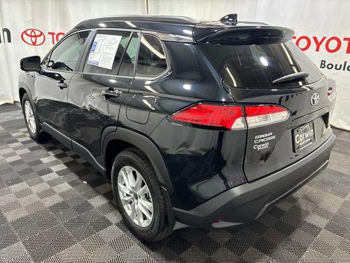 Jet Black 2025 Toyota Corolla Cross LE
