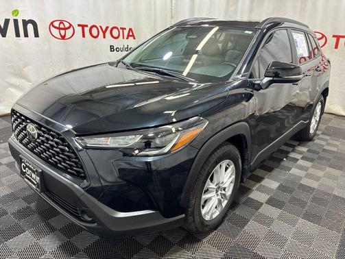 Jet Black 2025 Toyota Corolla Cross LE