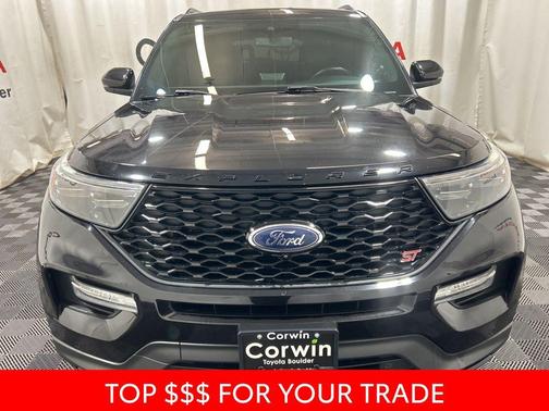 Agate Black Metallic 2021 Ford Explorer ST