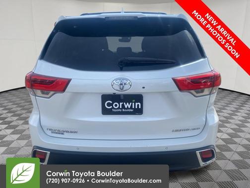 Blizzard Pearl 2018 Toyota Highlander Limited Platinum