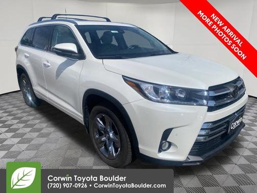Blizzard Pearl 2018 Toyota Highlander Limited Platinum