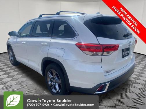 Blizzard Pearl 2018 Toyota Highlander Limited Platinum