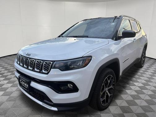 Bright White Clearcoat 2024 Jeep Compass Limited