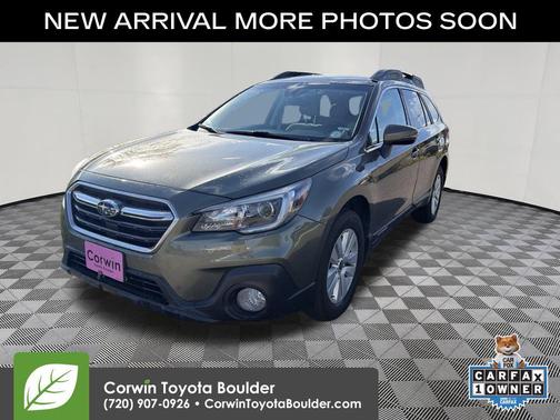 Wilderness Green Metallic 2018 Subaru Outback 2.5i Premium