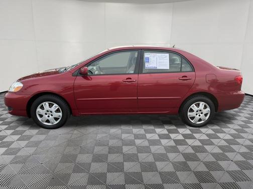 Impulse Red 2005 Toyota Corolla LE