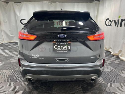 Carbonized Gray Metallic 2024 Ford Edge Titanium