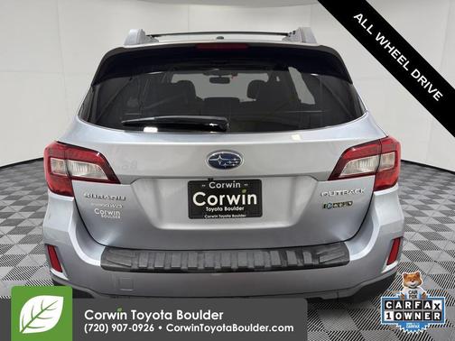 Ice Silver Metallic 2015 Subaru Outback 2.5i Limited