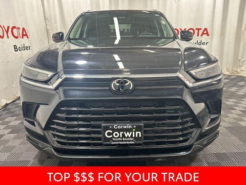 Midnight Black Metallic 2025 Toyota Grand Highlander XLE