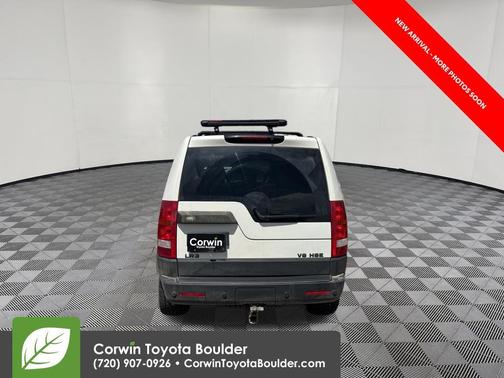 White 2008 Land Rover LR3 V8 HSE