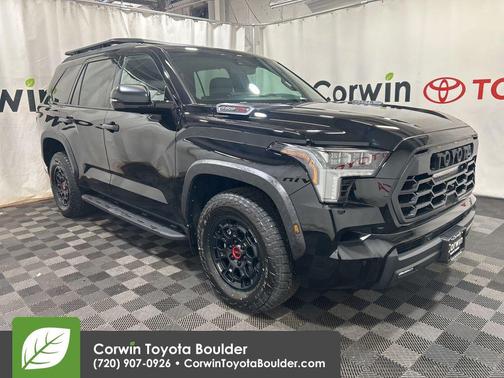 Midnight Black Metallic 2026 Toyota Sequoia TRD Pro