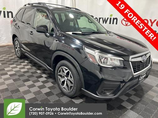 Crystal Black Silica 2019 Subaru Forester Premium