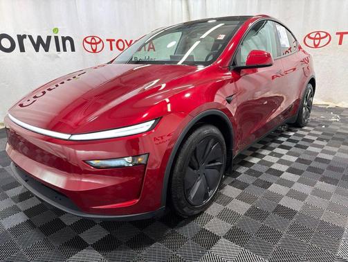 Ultra Red 2026 Tesla Model Y Long Range Launch Series