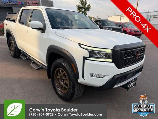 Glacier White 2023 Nissan Frontier PRO-4X