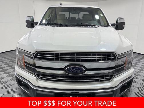 Star White Metallic Tri-Coat 2020 Ford F-150 Lariat