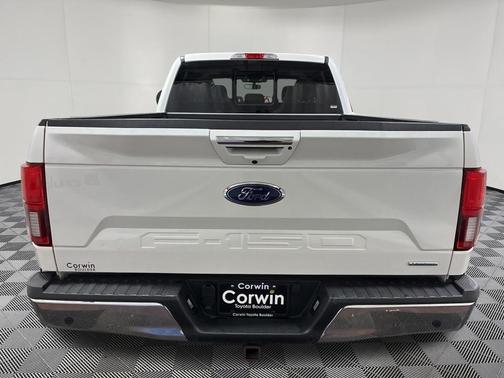 Star White Metallic Tri-Coat 2020 Ford F-150 Lariat
