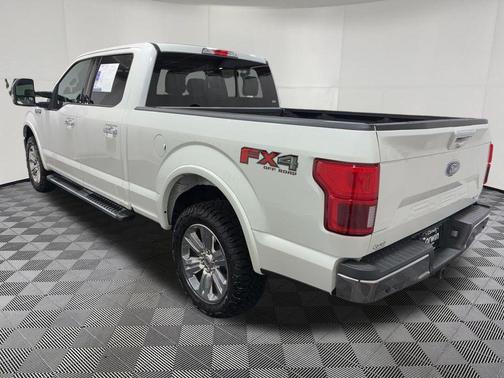 Star White Metallic Tri-Coat 2020 Ford F-150 Lariat