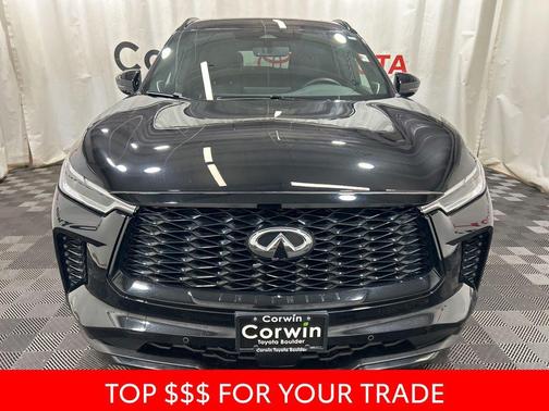 Mineral Black 2025 INFINITI QX60 Luxe