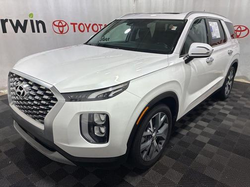 Hyper White 2020 Hyundai PALISADE SEL