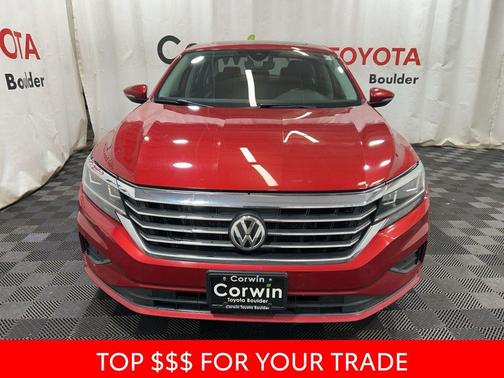 Aurora Red Metallic 2020 Volkswagen Passat 2.0T SE