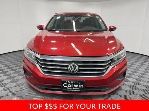 Aurora Red Metallic 2020 Volkswagen Passat 2.0T SE