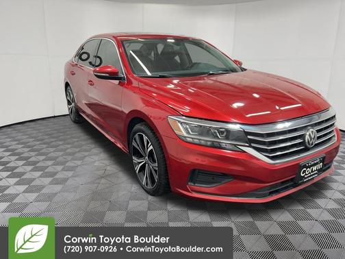 Aurora Red Metallic 2020 Volkswagen Passat 2.0T SE