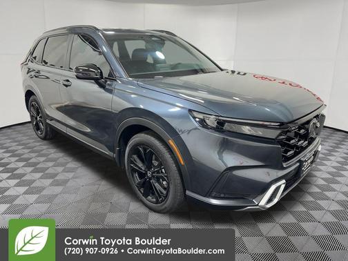 Gray 2026 Honda CR-V Hybrid Sport Touring AWD