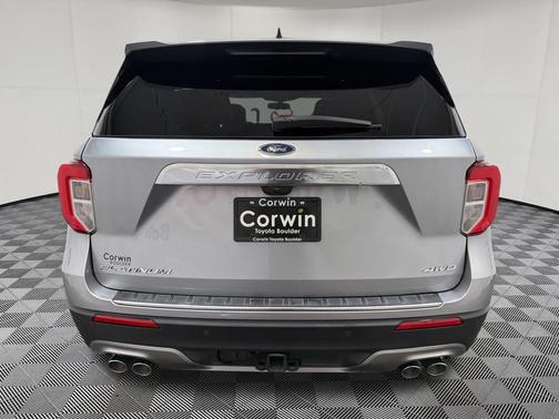 Iconic Silver Metallic 2023 Ford Explorer Platinum
