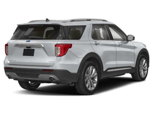 Iconic Silver Metallic 2023 Ford Explorer Platinum
