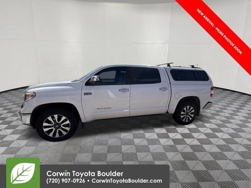 Super White 2019 Toyota Tundra Limited