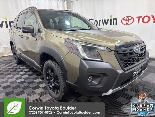 Autumn Green Metallic 2023 Subaru Forester Wilderness