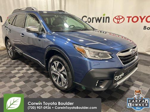 Abyss Blue Pearl 2022 Subaru Outback Touring XT