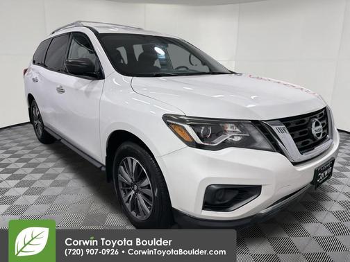 Glacier White 2017 Nissan Pathfinder S